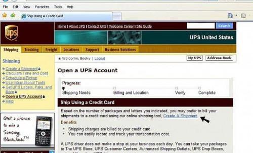 Wie man von zu Hause aus über den UPS Internet-Versand Pakete versenden