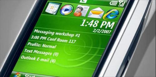 Verwenden von Outlook 2007 mit Windows Mobile 6-Smartphone