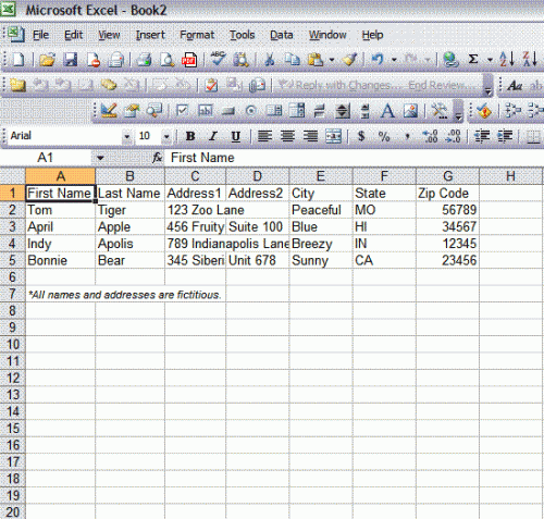 Gewusst wie: Erstellen einer Datenbank in Excel