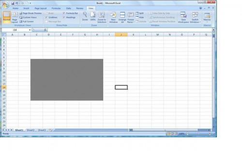 Wie man Microsoft Excel Zellen grau markiert schattieren