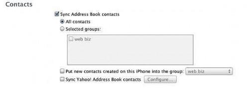 Wie Sync Yahoo! und Google Kontakte mit Apples Adressbuch